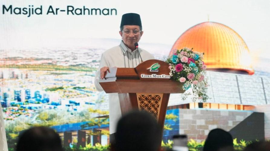 Menag Resmikan Masjid dan Gereja Berdampingan di Banten, Simbol Toleransi dan Persatuan