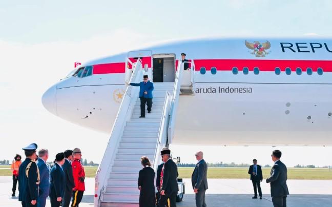 Presiden Prabowo Tiba di Kanada untuk Teken Perjanjian Dagang ICA CEPA