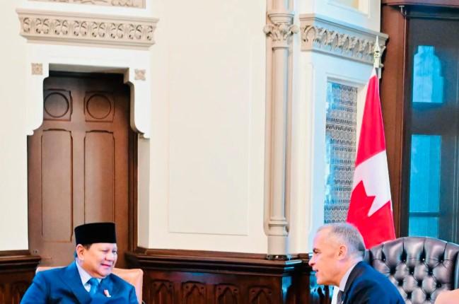 Presiden Prabowo Dijamu PM Kanada Mark Carney di Ottawa, Tegaskan Komitmen Perkuat Kemitraan Strategis