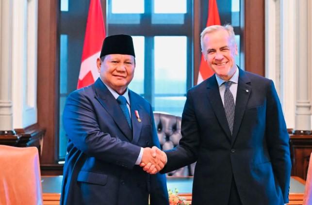 Pertemuan Presiden Prabowo dan PM Kanada di Ottawa Tegaskan Komitmen Perkuat Hubungan Strategis