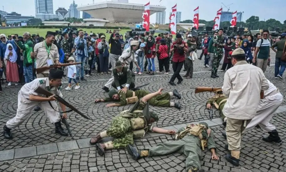 Persiapan HUT ke-80 TNI di Monas Capai 80 Persen, Puncak Acara Digelar 5 Oktober