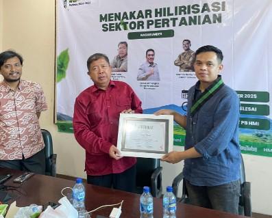 PB HMI  Dorong Keterlibatan Pemuda Dalam Hilirisasi Pertanian
