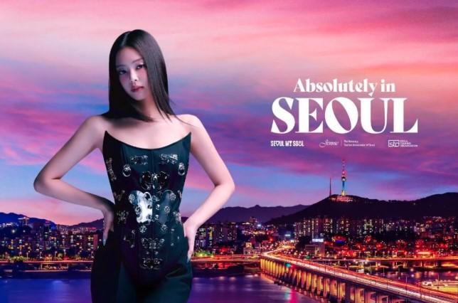 Kampanye Pariwisata "Absolutely in Seoul" Tembus 600 Juta Views, JENNIE Jadi Wajah Global Kota Seoul