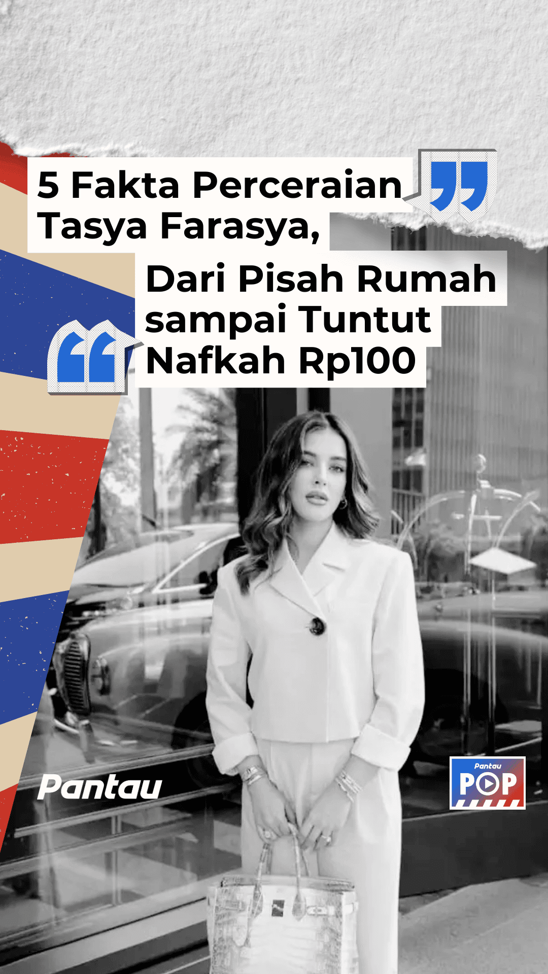 5 FAKTA PERCERAIAN TASYA FARASYA, DARI PISAH RUMAH SAMPAI TUNTUT RP100
