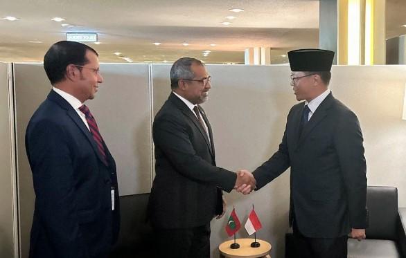 Indonesia dan Maladewa Sepakat Perkuat Hubungan Bilateral Lewat Kerja Sama Kesehatan dan Forum Internasional