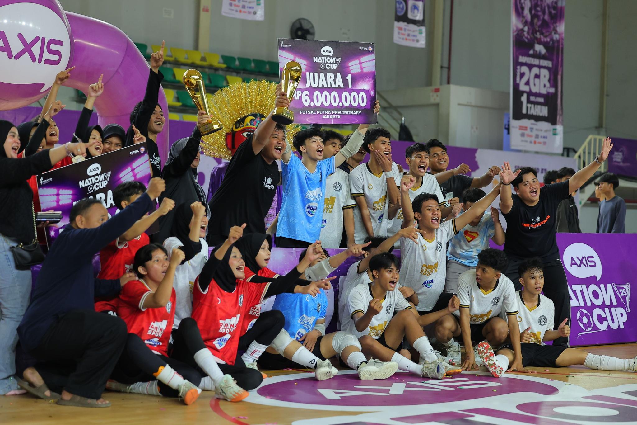 Enam Tim Jabodetabek Melaju ke Grand Final AXIS Nation Cup 2025