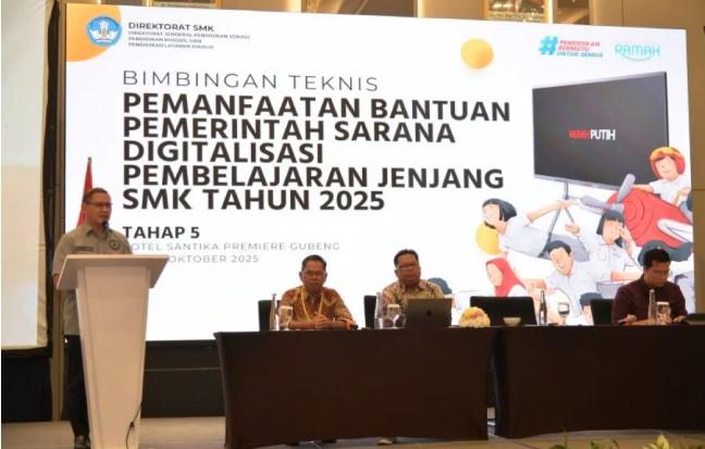 Dindik Jatim Percepat Digitalisasi SMK, Targetkan Jadi Barometer Pendidikan Nasional