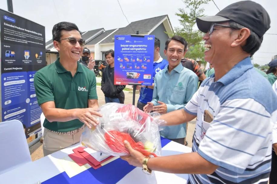 BTN Hadirkan Program Tukar Sampah Jadi Tabungan untuk Kurangi Cicilan KPR