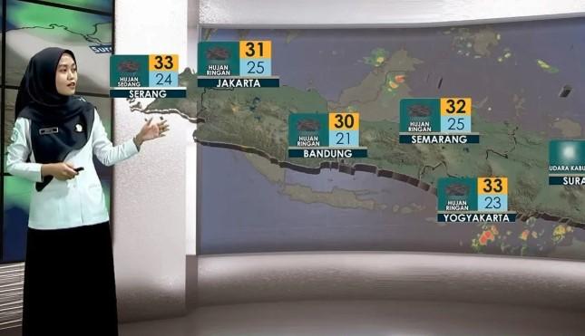 BMKG Peringatkan Potensi Hujan Lebat dan Angin Kencang di Sejumlah Kota Besar pada 29 September 2025