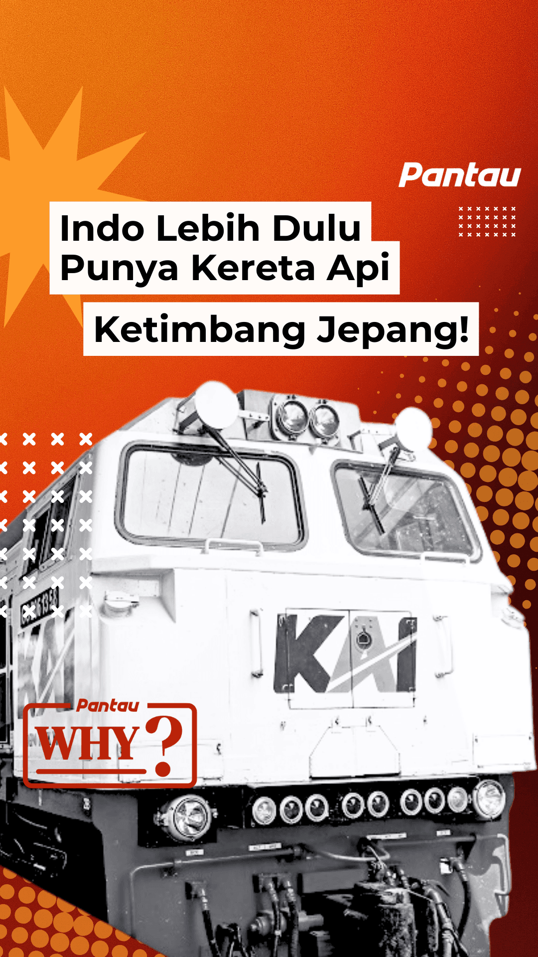 INDO LEBIH DULU PUNYA KERETA API KETIMBANG JEPANG!