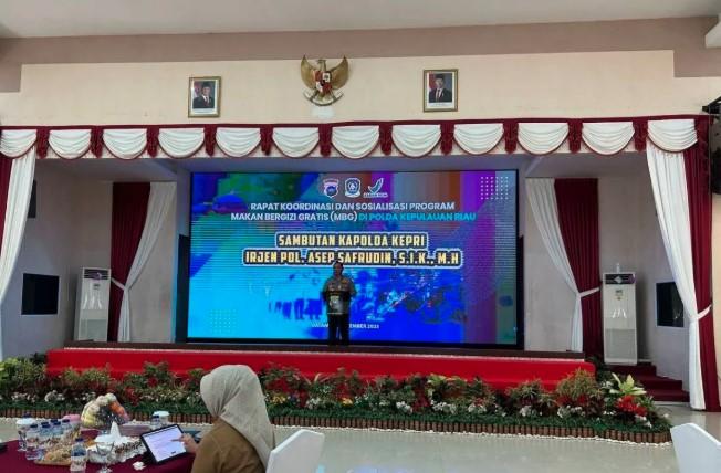 Polda Kepri Gandeng Pemangku Kepentingan Cegah Keracunan dalam Program Makan Bergizi Gratis
