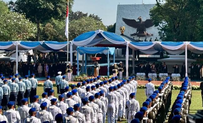 Presiden Prabowo Pimpin Upacara Peringatan Hari Kesaktian Pancasila 2025 di Lubang Buaya