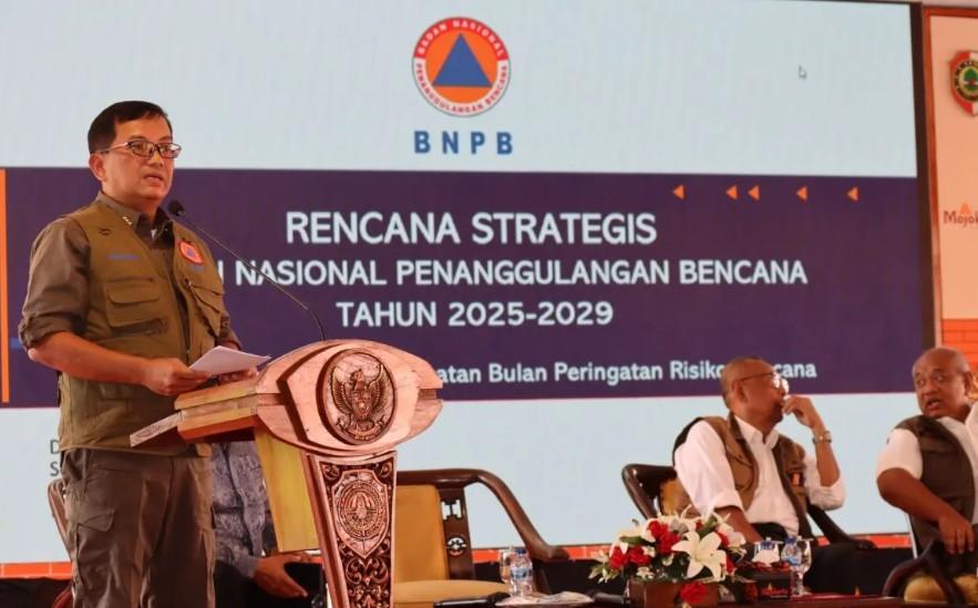 BNPB Tetapkan Renstra 2025–2029, Fokus pada Resiliensi Berkelanjutan dan Kolaborasi Lintas Sektor