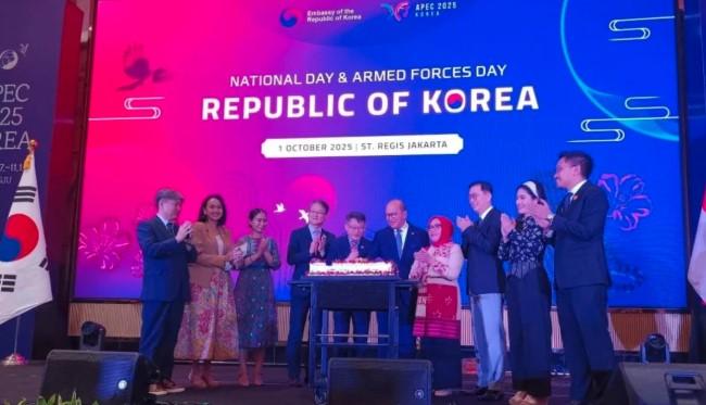 Peringati Hari Nasional, Kedubes Korea Gelar Resepsi Budaya dan Tegaskan Komitmen Diplomatik dengan Indonesia