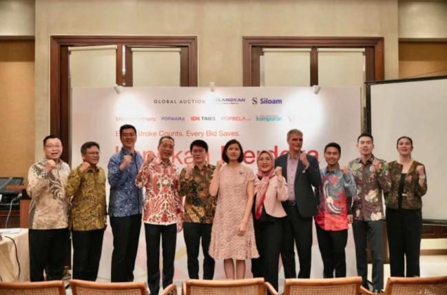 Lelang Seni “Langkah Merdeka” Kumpulkan Rp246 Juta untuk Pemeriksaan Kanker Payudara Gratis