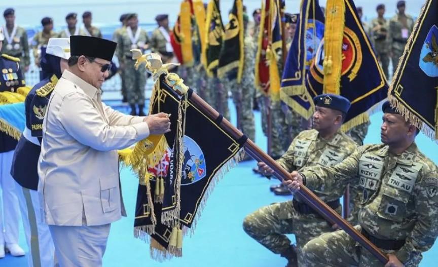Presiden Prabowo Subianto Akan Pimpin Upacara HUT ke-80 TNI di Monas