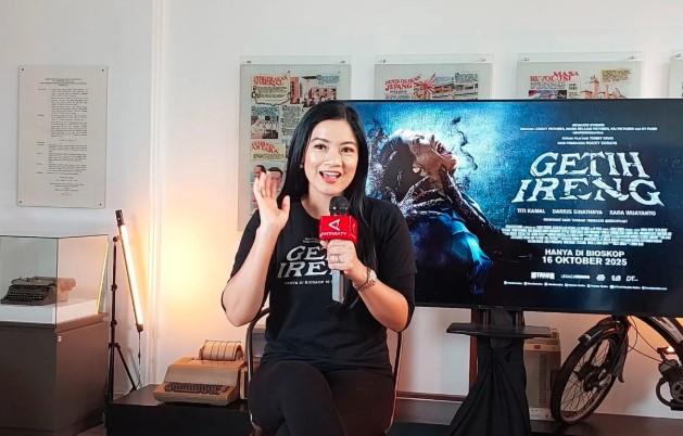Titi Kamal Akui Tantangan Gunakan Logat Wonosobo di Film Horor Getih Ireng