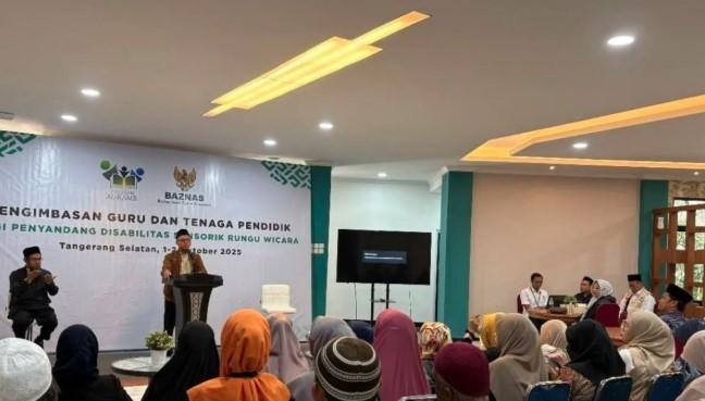 Baznas dan Yayasan Al-Kamil Gelar ToT Al-Quran Isyarat untuk Perkuat Pendidikan Agama Inklusif
