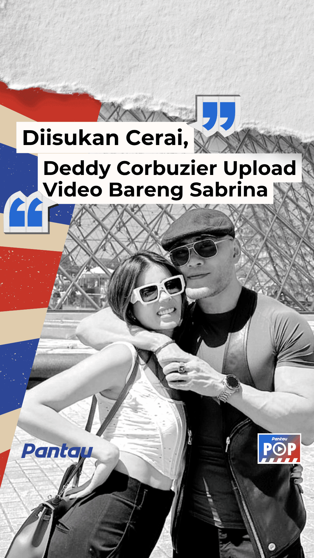 DIISUKAN CERAI, DEDDY CORBUZIER UPLOAD VIDEO BARENG SABRINA