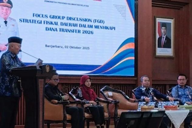 Gubernur Kalsel Tegaskan Tak Naikkan Pajak Meski Dana Transfer Pusat Dipotong Hingga 50 Persen
