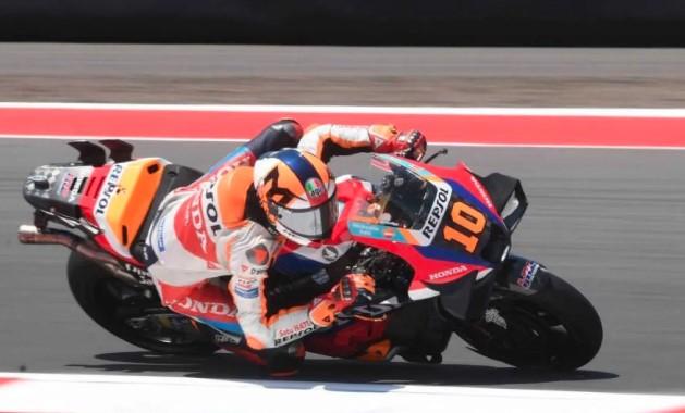 Luca Marini Tercepat di FP1 MotoGP Indonesia 2025, Marquez Kelima, Bagnaia Terpuruk