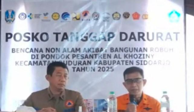 Basarnas Perketat Koordinasi Penggunaan Alat Berat dalam Evakuasi Ponpes Al-Khoziny Sidoarjo