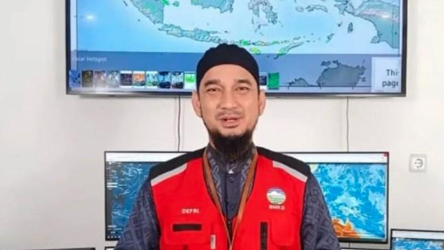 BBMKG Prakirakan Hujan Ringan Guyur Sejumlah Wilayah Sumatera Utara pada Minggu