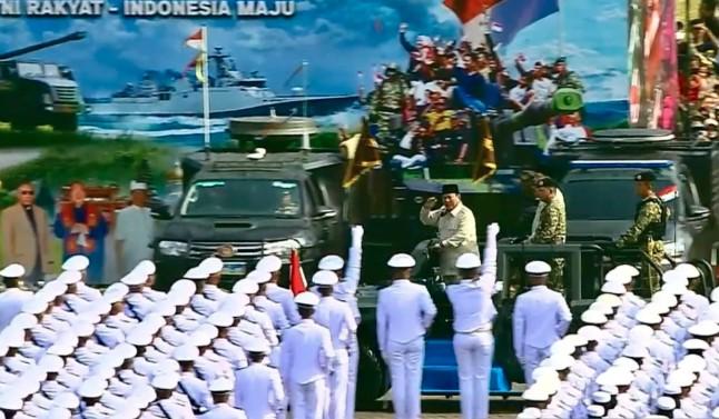 Presiden Prabowo Ucapkan Terima Kasih Lebih dari 50 Kali kepada Prajurit Saat Pimpin HUT Ke-80 TNI