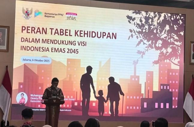 Tabel Kehidupan Jadi Kompas Kebijakan Bonus Demografi, Bappenas Dorong Transformasi Menuju Indonesia Emas 2045
