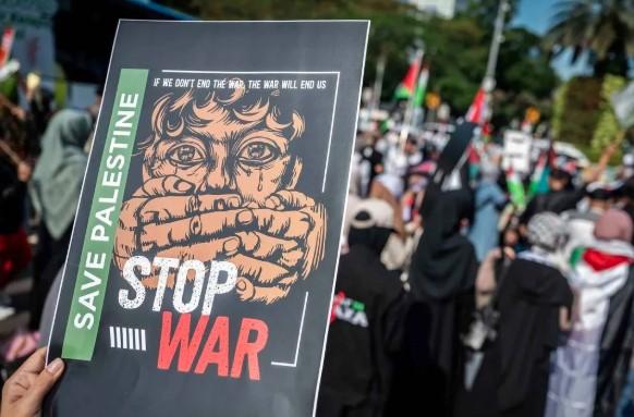 1.898 Personel Dikerahkan Amankan Unjuk Rasa di Depan Kedutaan Besar AS, Polisi Imbau Aksi Damai