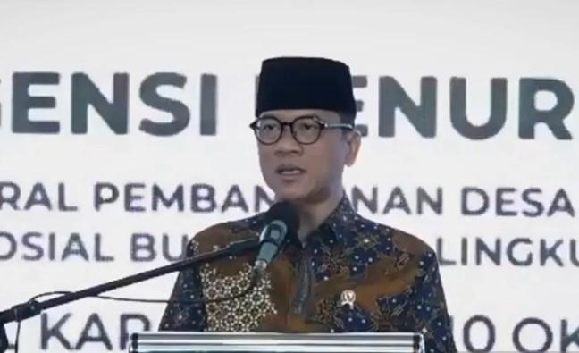 Mendes Yandri Ajak Masyarakat Desa Kawal Program Makan Bergizi Gratis Presiden Prabowo