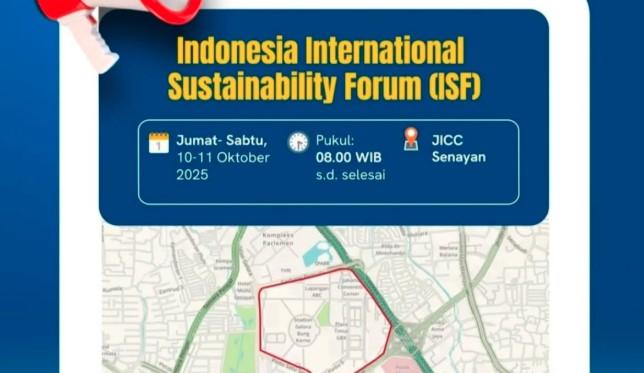 Imbas ISF 2025, Polda Metro Jaya Imbau Warga Hindari Kawasan Senayan 10–11 Oktober