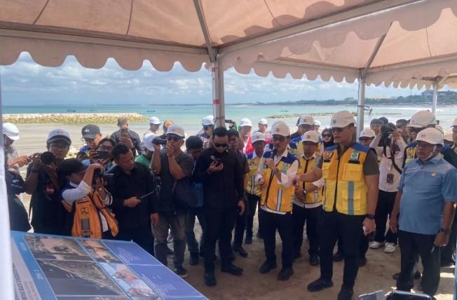 Menko IPK AHY Targetkan Proyek Pemecah Ombak Pantai Kuta Rampung Akhir 2026