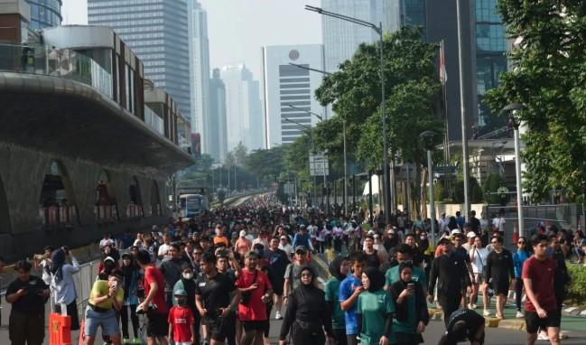 Kualitas Udara Jakarta Masuk Kategori Tidak Sehat, Warga Diimbau Gunakan Masker Saat Beraktivitas