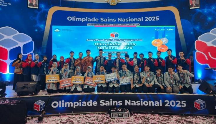 MAN 2 Kota Malang Raih Predikat Terbaik Nasional di OSN 2025, Kumpulkan 10 Penghargaan Sekaligus