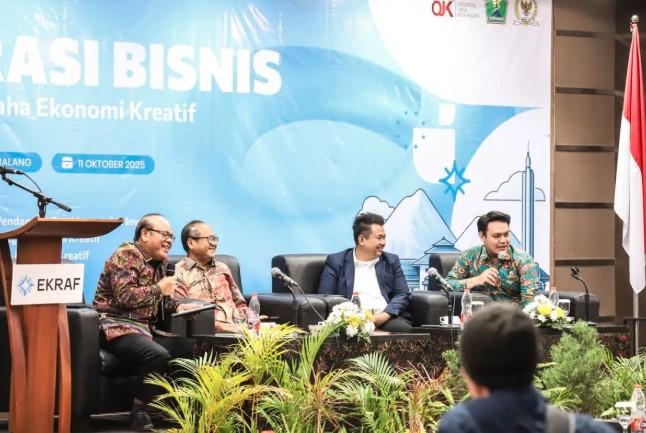 Kemenekraf Gelar Literasi Bisnis di Malang, Dorong Pelaku Ekraf Naik Kelas dan Siap Bersaing Global