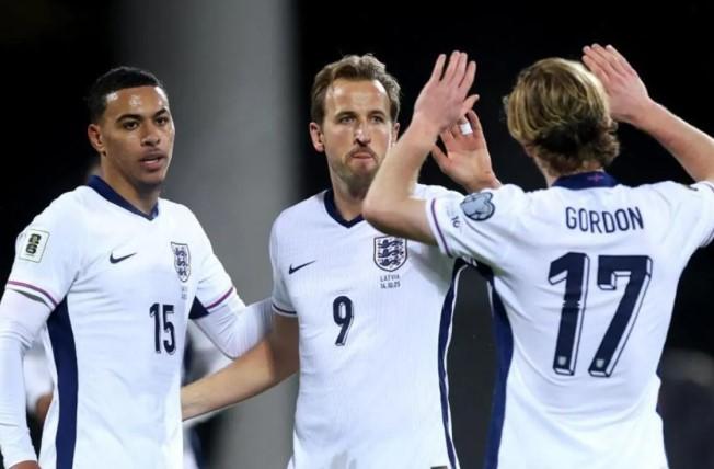 Menang Telak atas Latvia, Inggris Jadi Negara Eropa Pertama yang Lolos ke Piala Dunia 2026