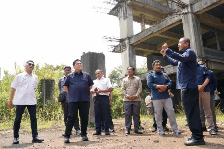 Menpora Erick Thohir Tinjau Kompleks Hambalang, Evaluasi Aset Kemenpora untuk Optimalisasi Penggunaan