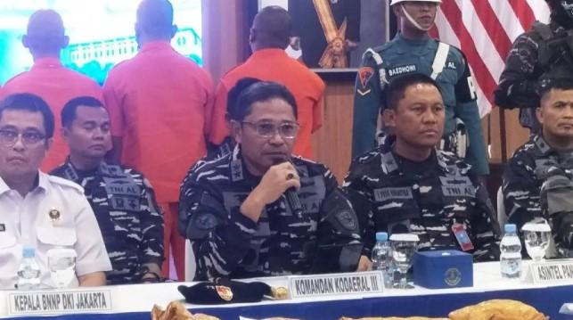 TNI AL Gagalkan Penyelundupan Sabu 10 Kilogram di Tanjung Priok, Empat Pelaku Diamankan