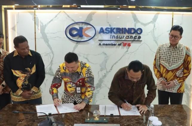 Askrindo dan Bank Papua Jalin Kerja Sama Asuransi KUR untuk Perkuat Ekonomi UMKM di Kawasan Timur Indonesia