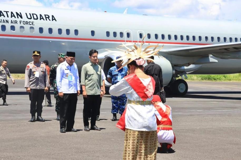 Wapres Gibran Kunjungi Pulau Morotai, Temui Masyarakat dan Tinjau Sejumlah Fasilitas Umum
