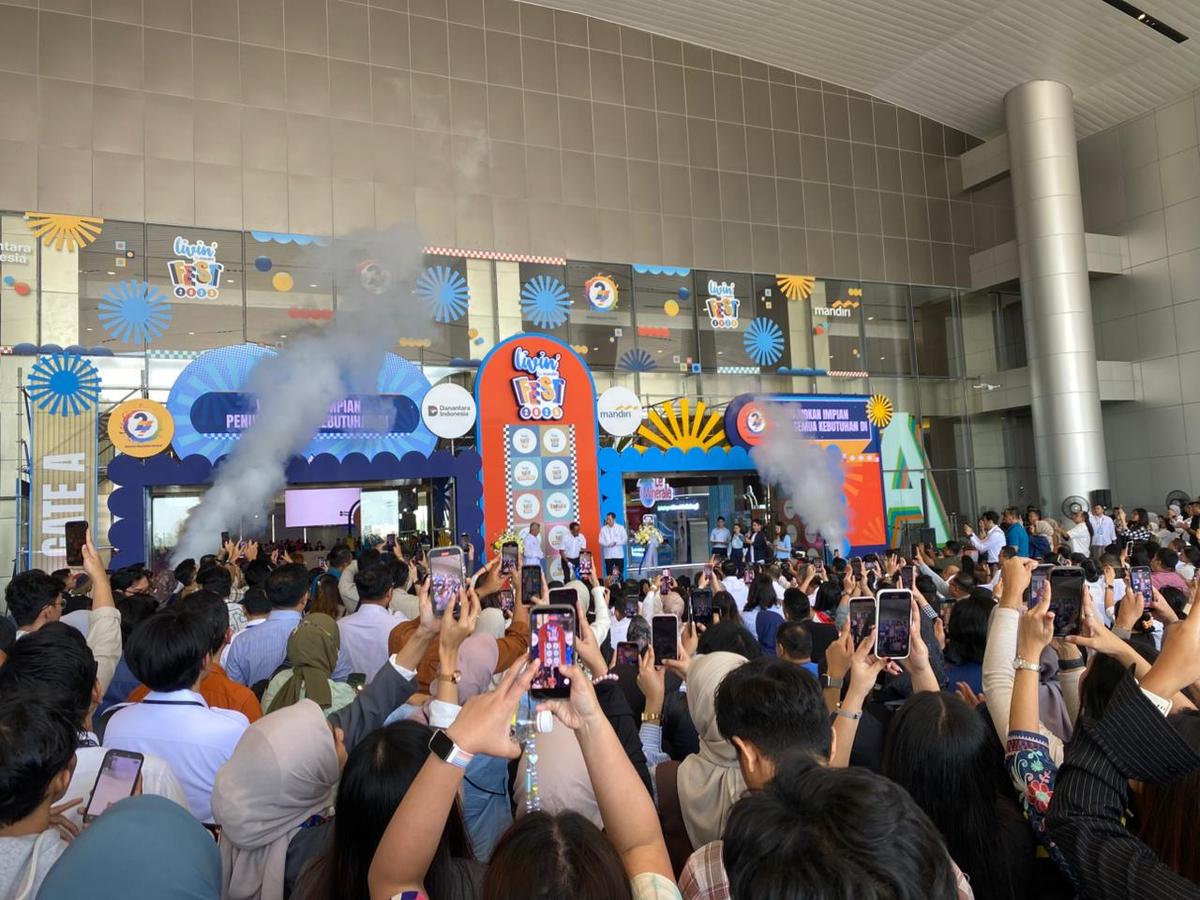 500 Tenant UMKM dan Industri Kreatif Meriahkan Livin’ Fest 2025