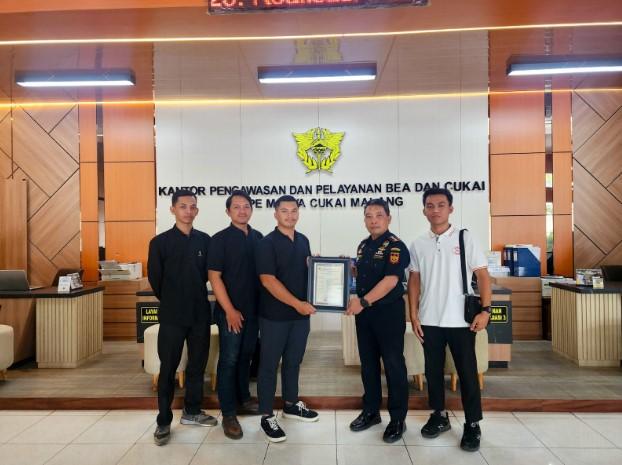 Bea Cukai Malang Terbitkan NPPBKC untuk PT Gala Jabo Jaya dan CV Bintang Samudra Kencana