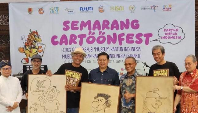 Museum Kartun Indonesia Akan Berdiri di Semarang, Diusung sebagai Ibu Kota Kartun Nusantara