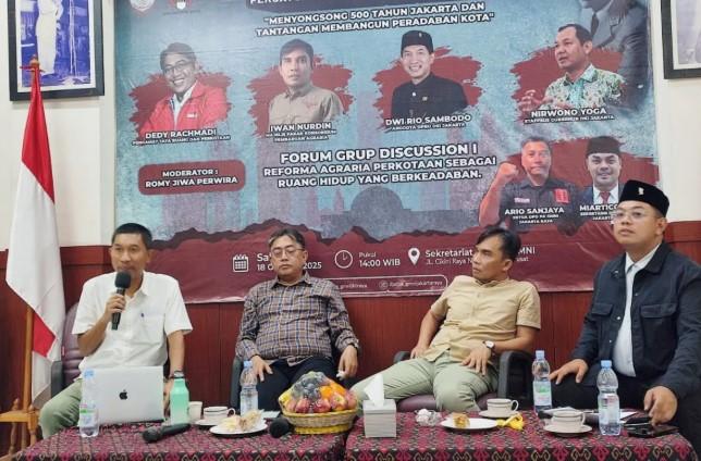 PA GMNI Jakarta Desak Reforma Agraria Perkotaan: Ruang Kota Harus Dikembalikan kepada Rakyat