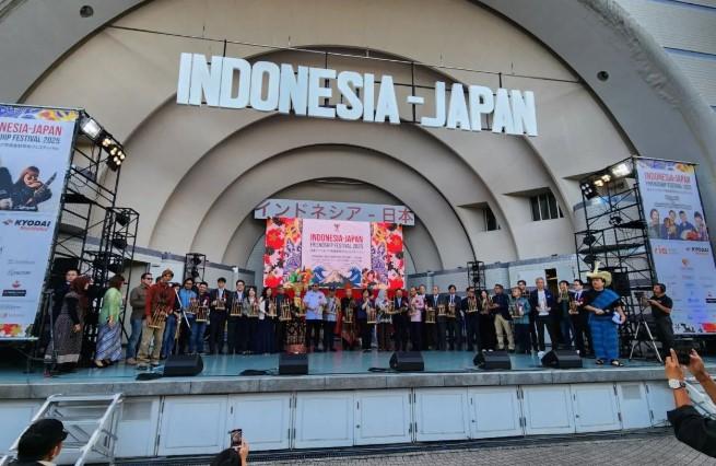 Marandang Dunia di Festival Persahabatan Indonesia-Jepang 2025 Pecahkan Rekor MURI di Tokyo