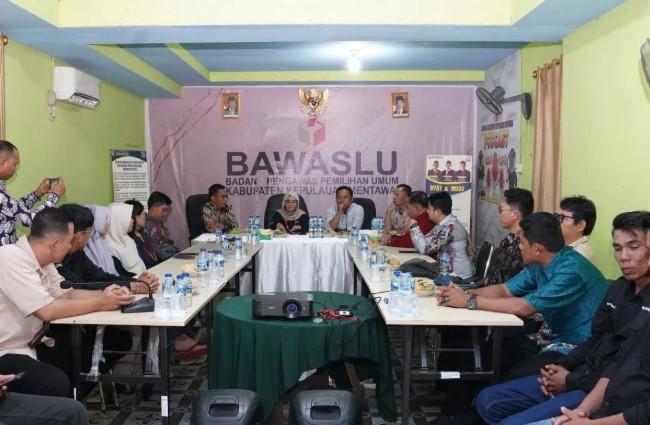 Bawaslu RI Minta Bawaslu Kepulauan Mentawai Tertib Kelola Data PDPB dan Arsip Kelembagaan