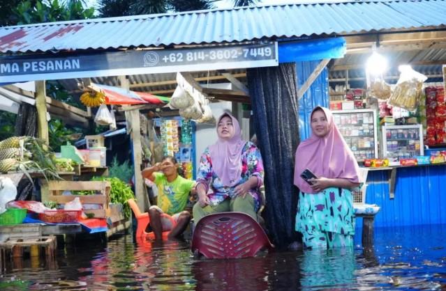 Ratusan Warga Siak Terdampak Banjir akibat Alih Fungsi Daerah Aliran Sungai