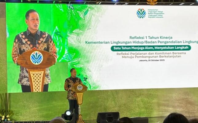Menteri Lingkungan Hidup Soroti Capaian Kedaulatan Ekologis Setahun Pemerintahan Prabowo-Gibran