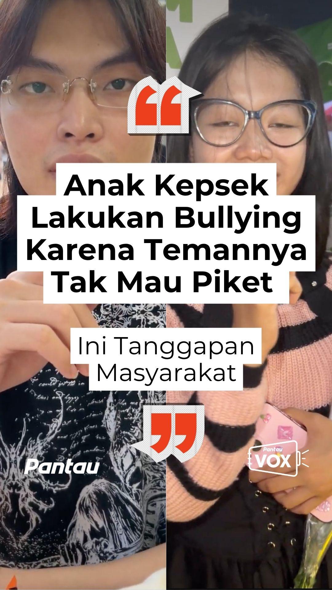ANAK KEPSEK LAKUKAN BULLYING KARENA TEMANNYA TAK MAU PIKET